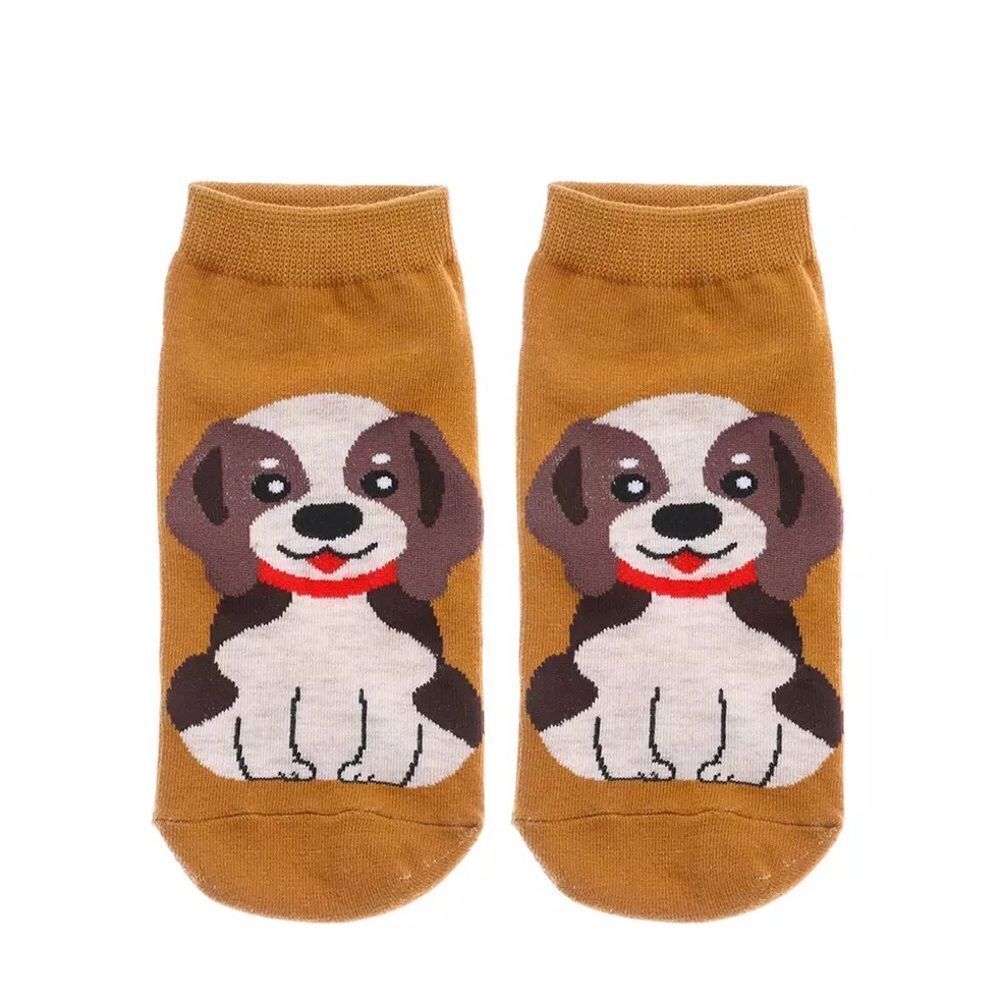 🆕Orange Dog Socks